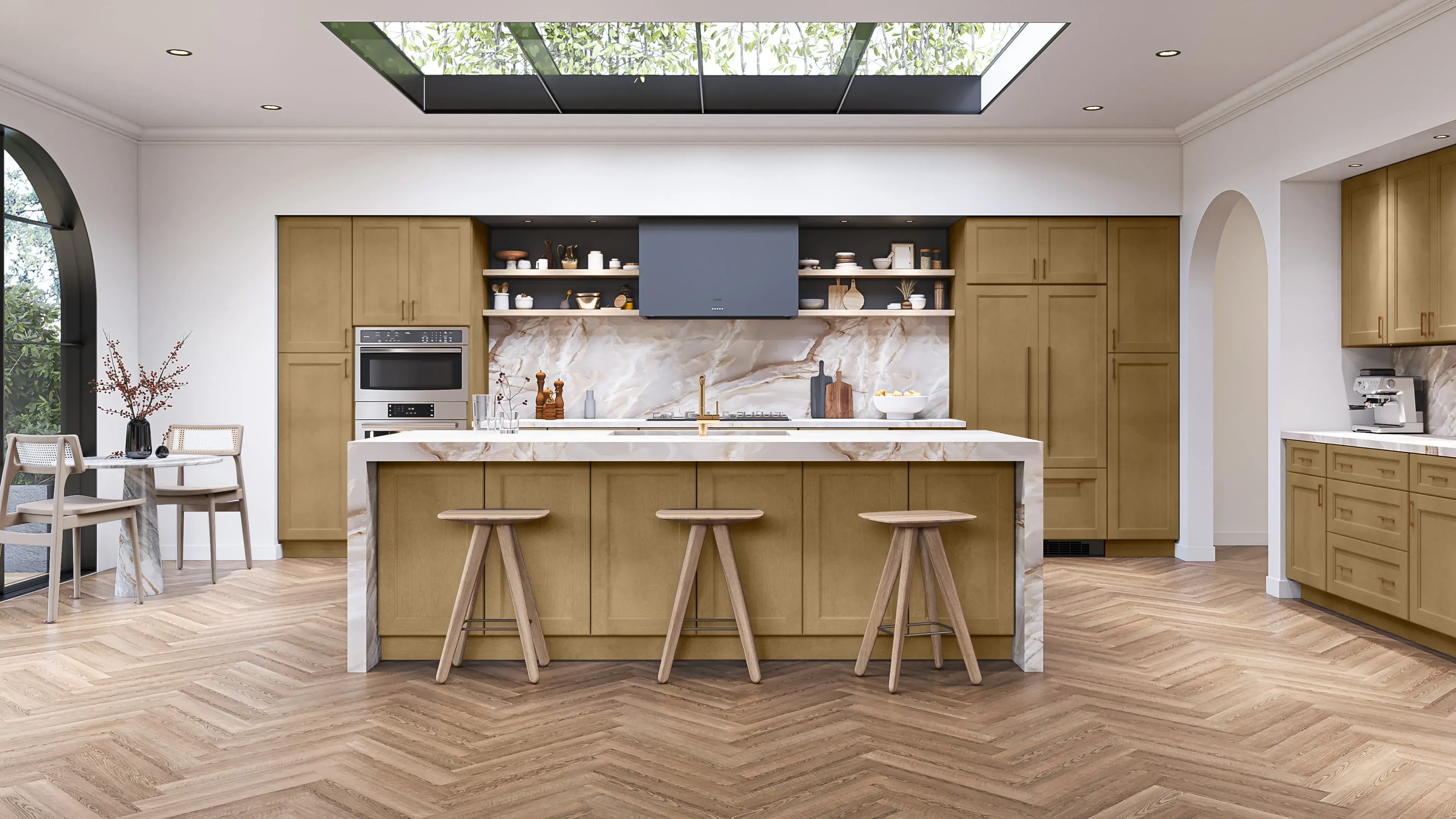Allure® Fusion Timber 12"W x 30"H x 12"D Wall Cabinet (W1230)