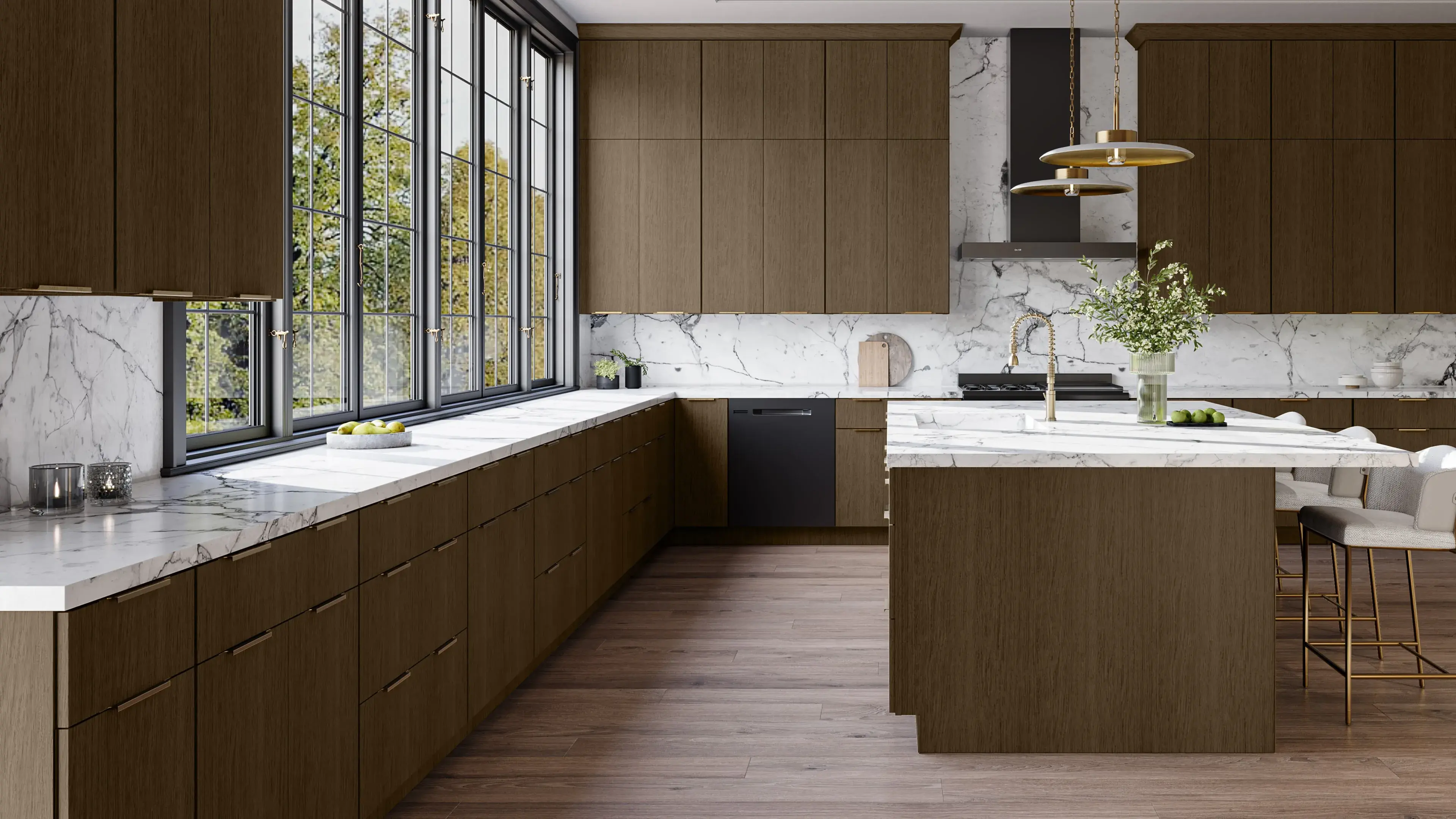 Allure® Luxe Canyon Oak 33"W x 34.5"H x 24"D Base Cabinet (B33)