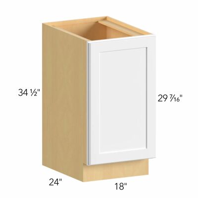 Allure® Galaxy Dove 18"W x 34.5"H x 24"D Base Cabinet (B18FD)