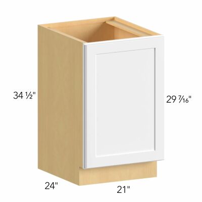 Allure® Galaxy Dove 21"W x 34.5"H x 24"D Base Cabinet (B21FD)