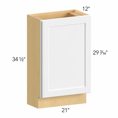 Allure® Galaxy Dove 21"W x 34.5"H x 12"D Base Cabinet (B21FD-12D)