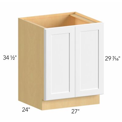 Allure® Galaxy Dove 27"W x 34.5"H x 24"D Base Cabinet (B27FD)