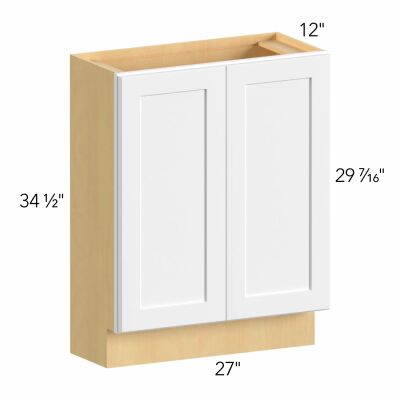 Allure® Galaxy Dove 27"W x 34.5"H x 12"D Base Cabinet (B27FD-12D)