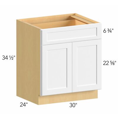 Allure® Galaxy Natural Oak 30"W x 34.5"H x 24"D Base Cabinet (B30)