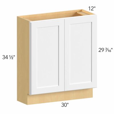 Allure® Galaxy Natural Oak 30"W x 34.5"H x 12"D Base Cabinet (B30FD-12D)