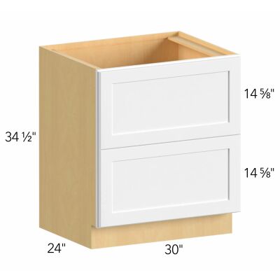 Allure® Galaxy Natural Oak 30"W x 34.5"H x 24"D Drawer Base Cabinet (DB30-2)