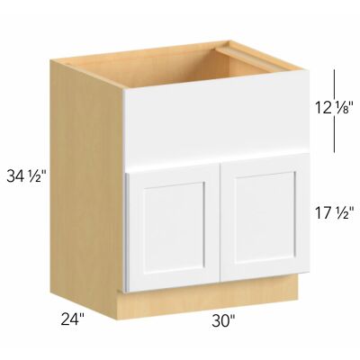 Allure® Galaxy Dove 30"W x 34.5"H x 24"D Specialty Base Cabinet (FS30)
