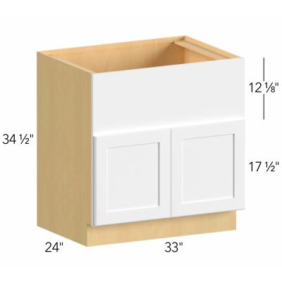 Allure® Galaxy Dove 33"W x 34.5"H x 24"D Specialty Base Cabinet (FS33)