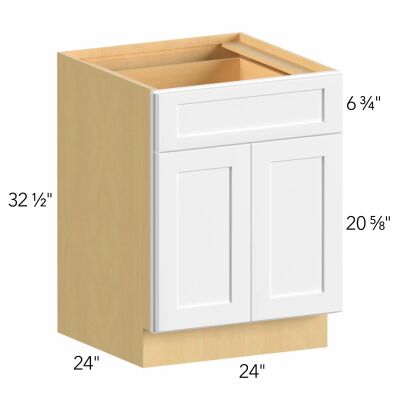 Allure® Galaxy Frost 24"W x 32.5"H x 24"D Base Cabinet (ADA-B24)