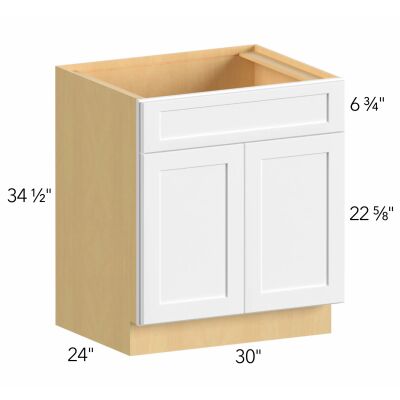 Allure® Galaxy Natural Oak 30"W x 34.5"H x 24"D Sink Base Cabinet (SB30)