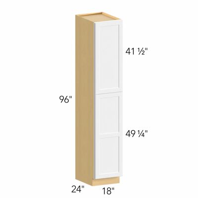 Allure® Galaxy Linen 18"W x 96"H x 24"D Tall Pantry Cabinet (TP182496)