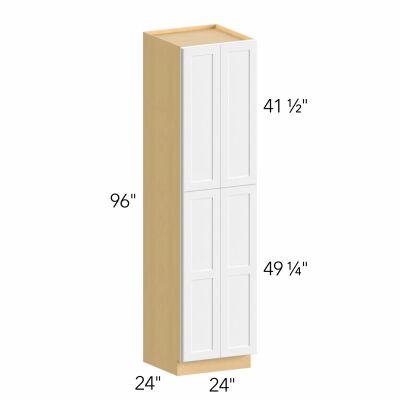 Allure® Galaxy Pistachio Green 24"W x 96"H x 24"D Tall Pantry Cabinet (TP242496)