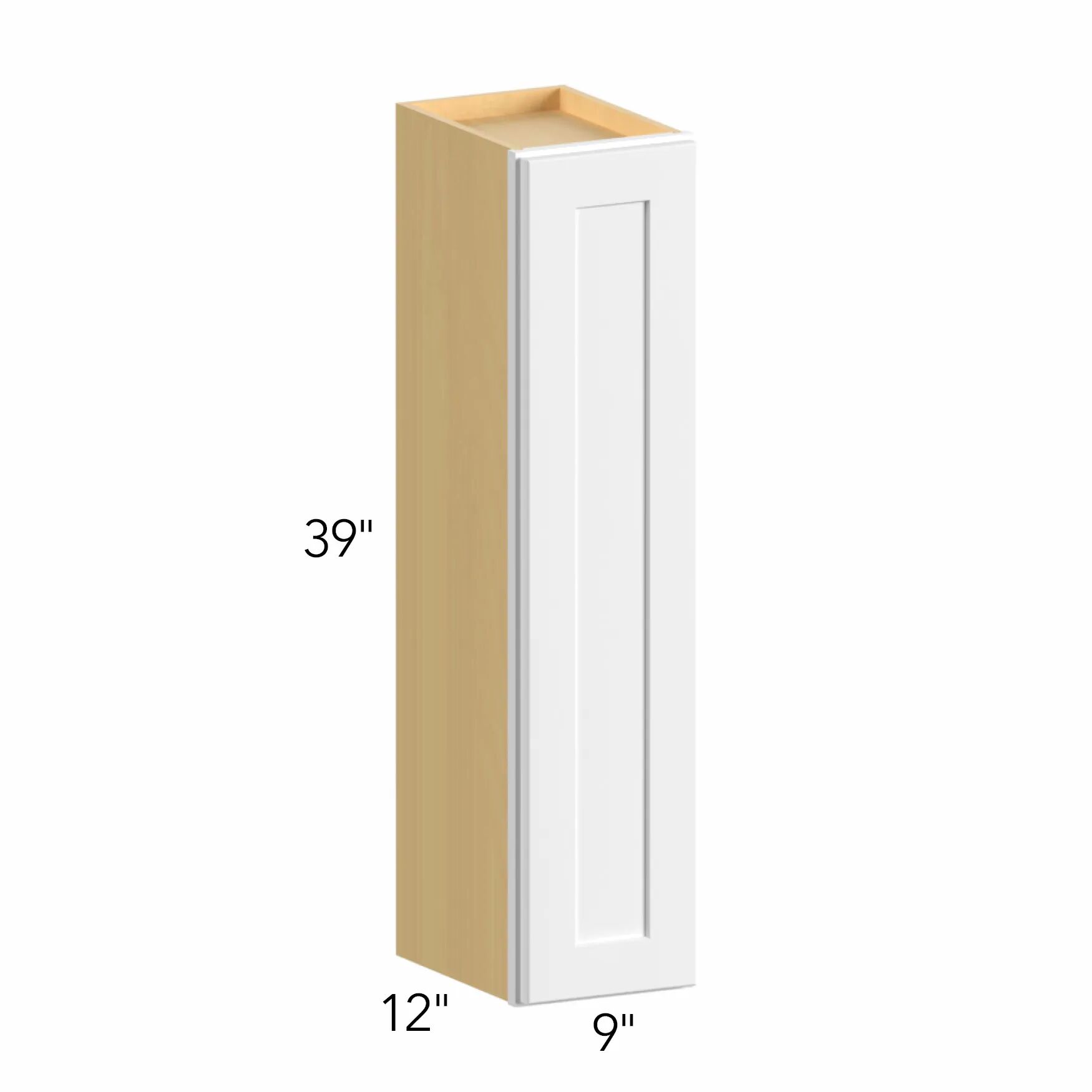 Ovela® Tuscany Antracita 9"W x 39"H x 13"D Wall Cabinet (W0939)