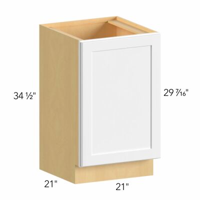 Allure® Galaxy Dove 21"W x 34.5"H x 21"D Vanity Cabinet (VB21FD)