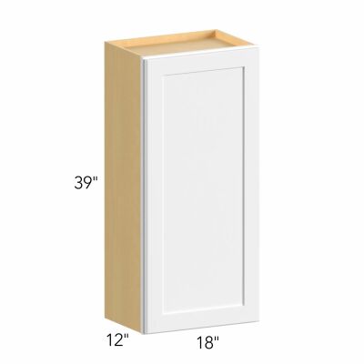 Ovela® Tuscany Antracita 18"W x 39"H x 13"D Wall Cabinet (W1839)