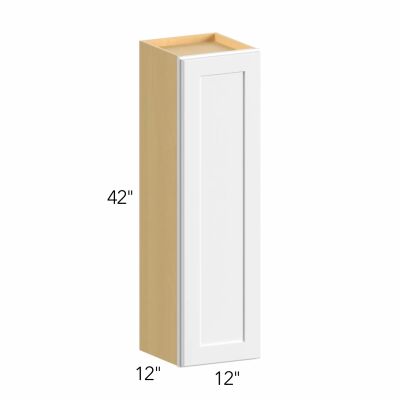 Allure® Galaxy Dove 12"W x 42"H x 12"D Wall Cabinet (W1242)