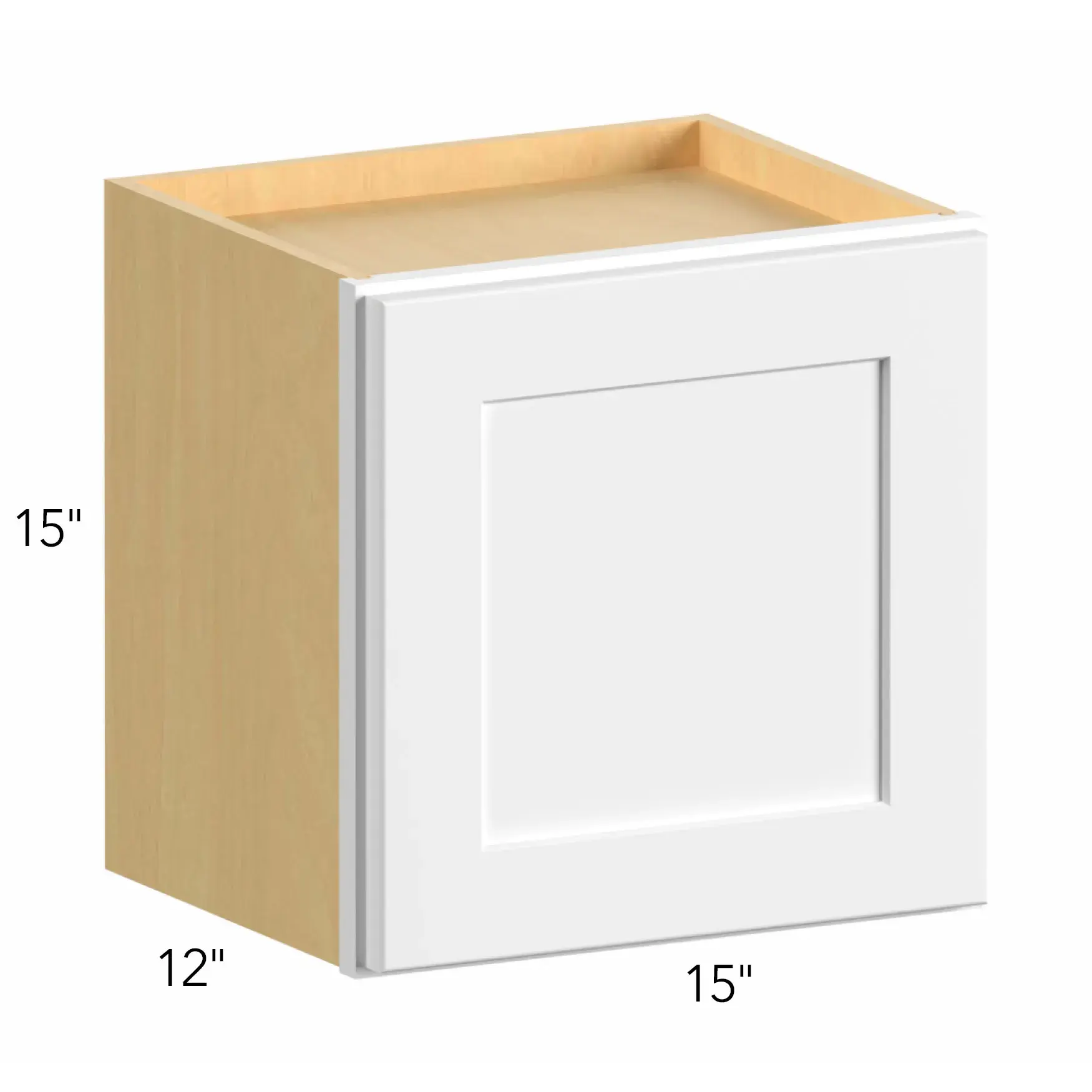 Allure® Echo Timber 15"W x 15"H x 12"D Wall Cabinet (W1515)