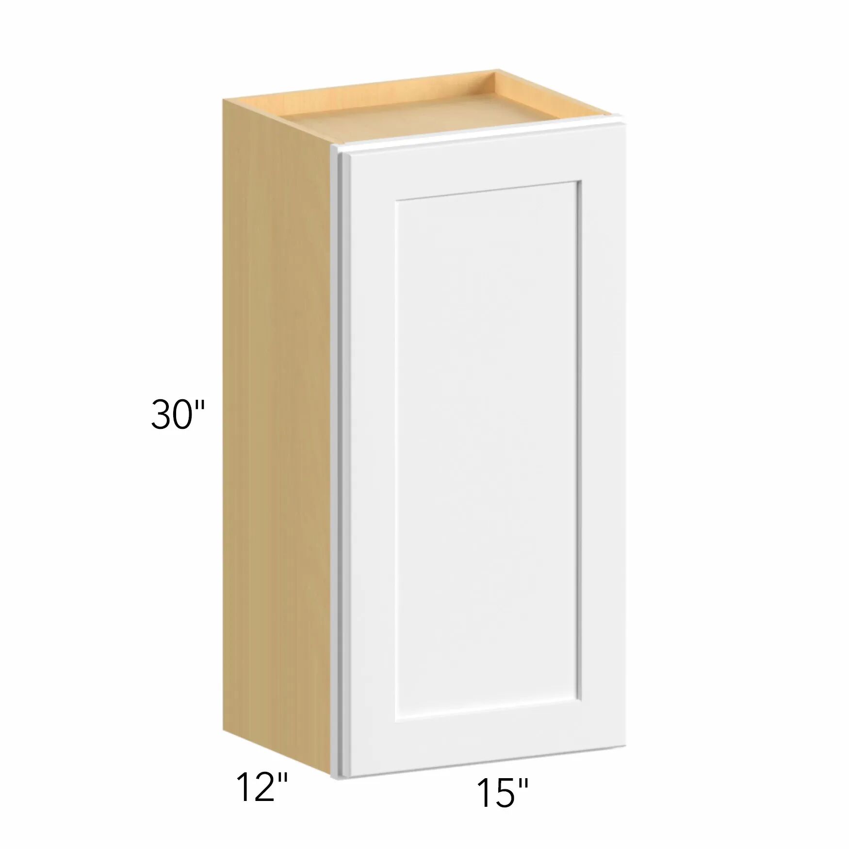 Allure® Galaxy Dove 15"W x 30"H x 12"D Wall Cabinet (W1530)
