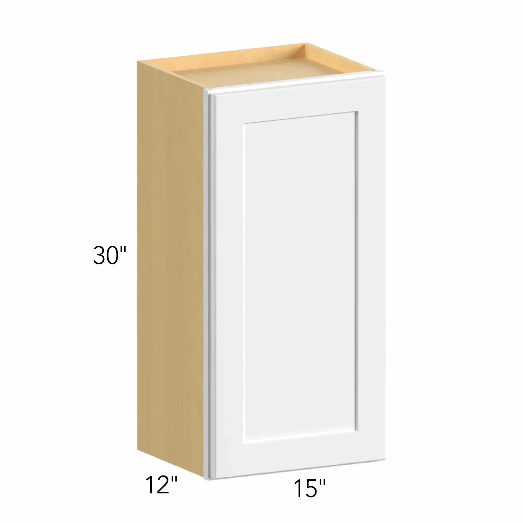 Allure® Galaxy Dove 15"W x 30"H x 12"D Wall Cabinet (W1530)