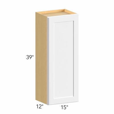 Ovela® Tuscany Antracita 15"W x 39"H x 13"D Wall Cabinet (W1539)
