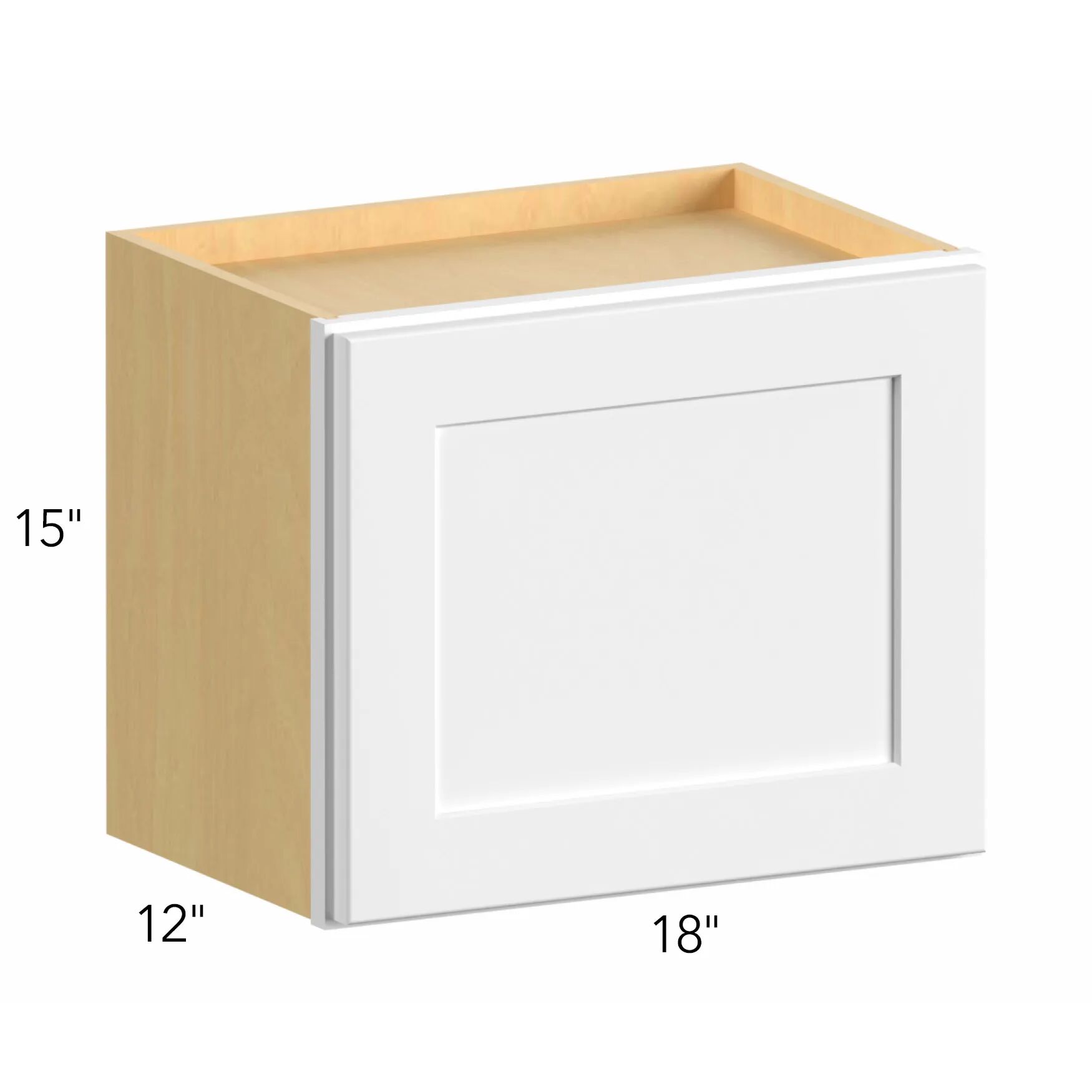 Allure® Echo Timber 18"W x 15"H x 12"D Wall Cabinet (W1815)