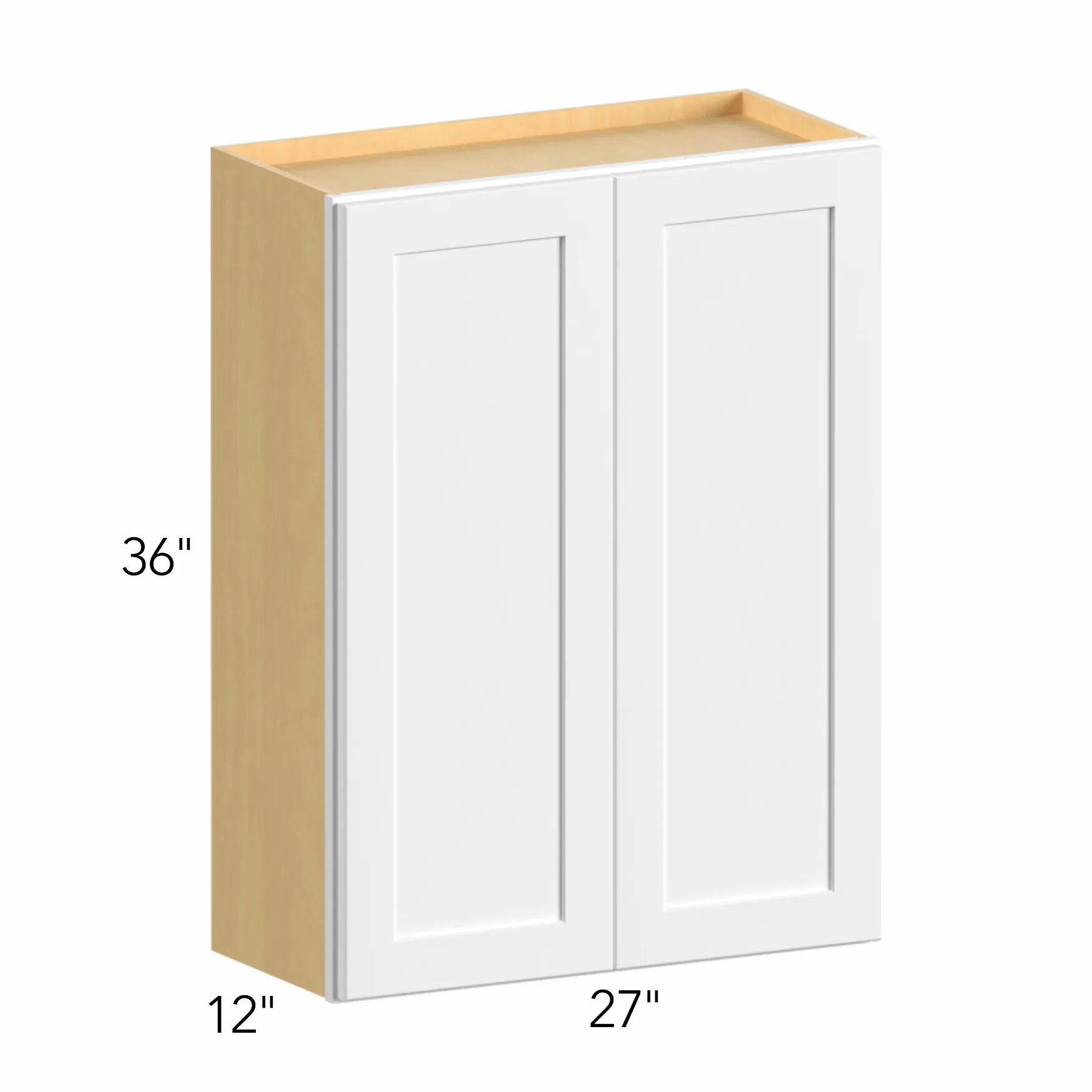 Allure® Echo Timber 27"W x 36"H x 12"D Wall Cabinet (W2736)
