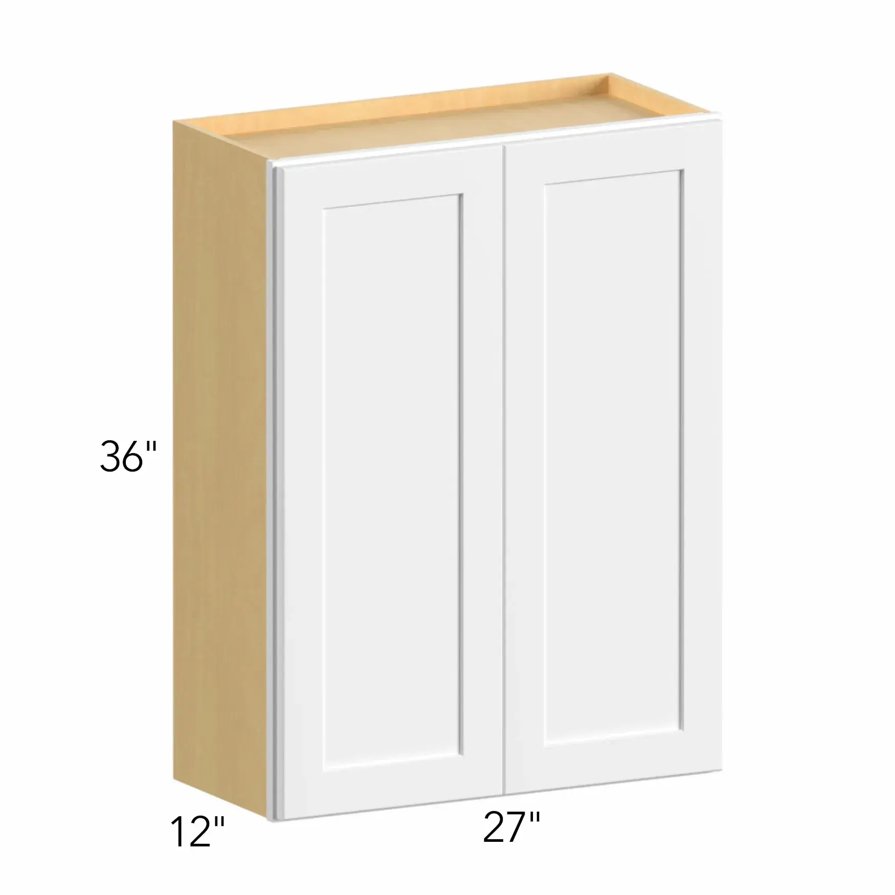 Allure® Echo Timber 27"W x 36"H x 12"D Wall Cabinet (W2736)