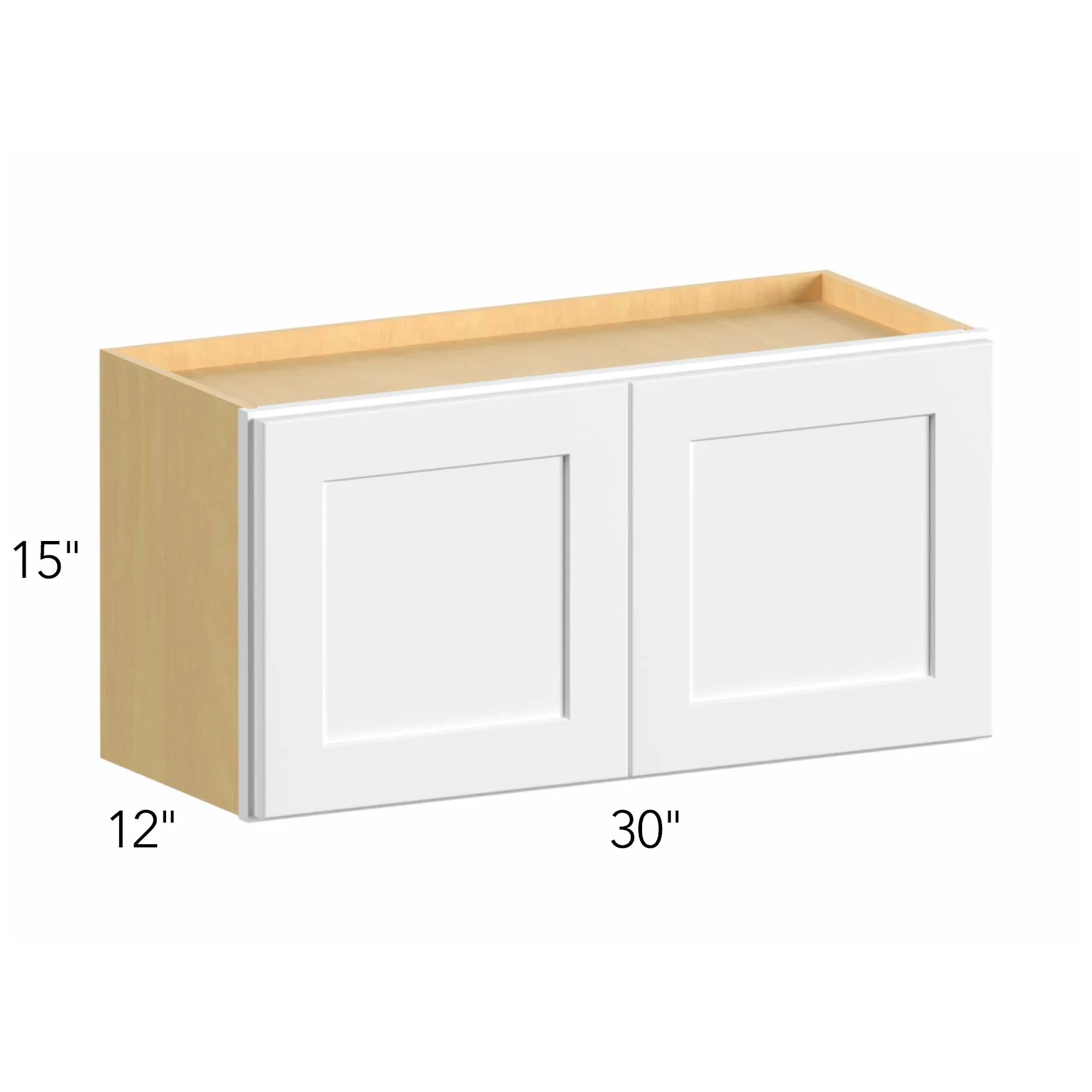 Allure® Galaxy Truffle 30"W x 15"H x 12"D Wall Cabinet (W3015)