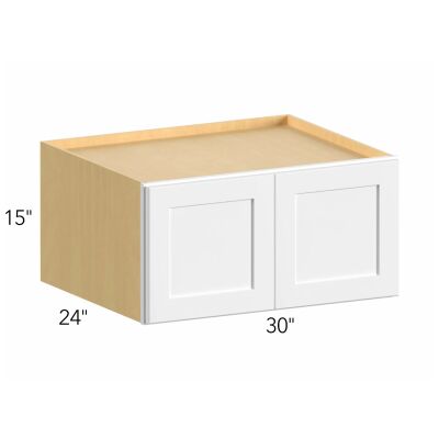 Allure® Galaxy Dove 30"W x 15"H x 24"D Wall Cabinet (W301524)