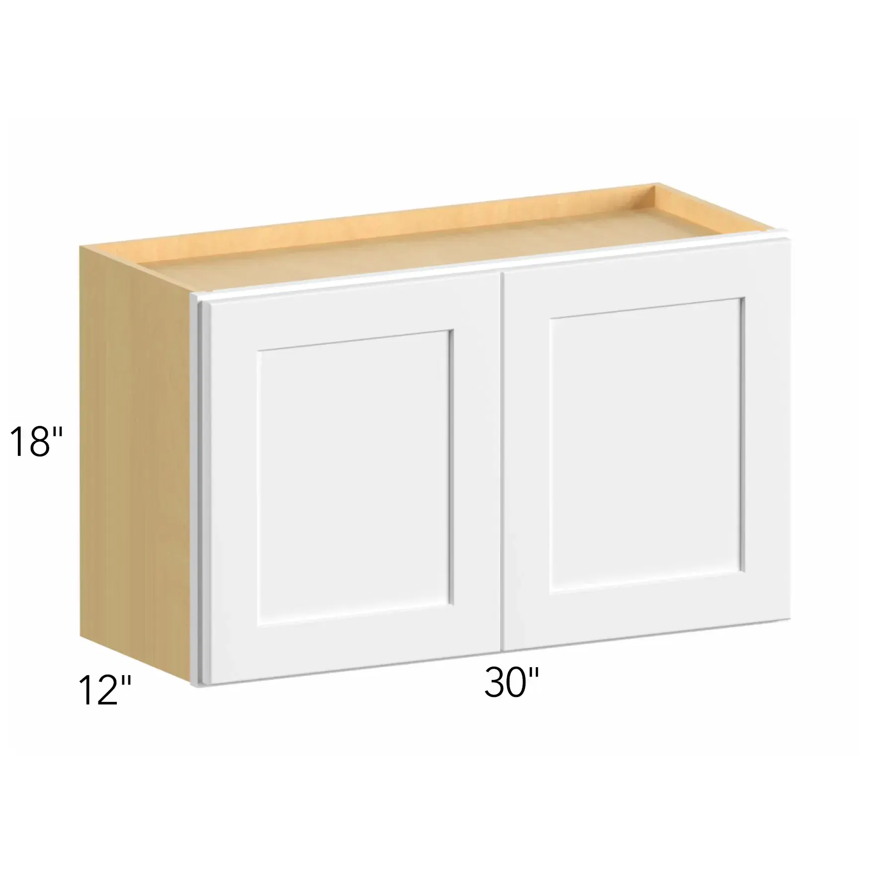 Allure® Galaxy Truffle 30"W x 18"H x 12"D Wall Cabinet (W3018)