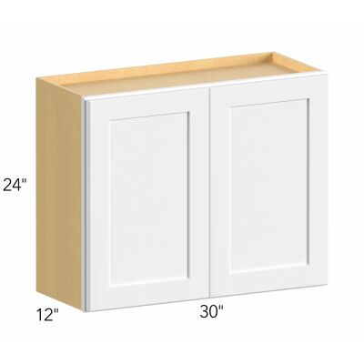 Allure® Galaxy Dove 30"W x 24"H x 12"D Wall Cabinet (W3024)