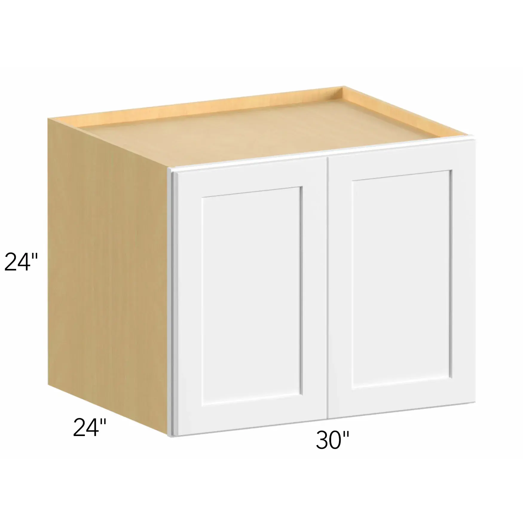 Allure® Echo Mocha 30"W x 24"H x 24"D Wall Cabinet (W302424)