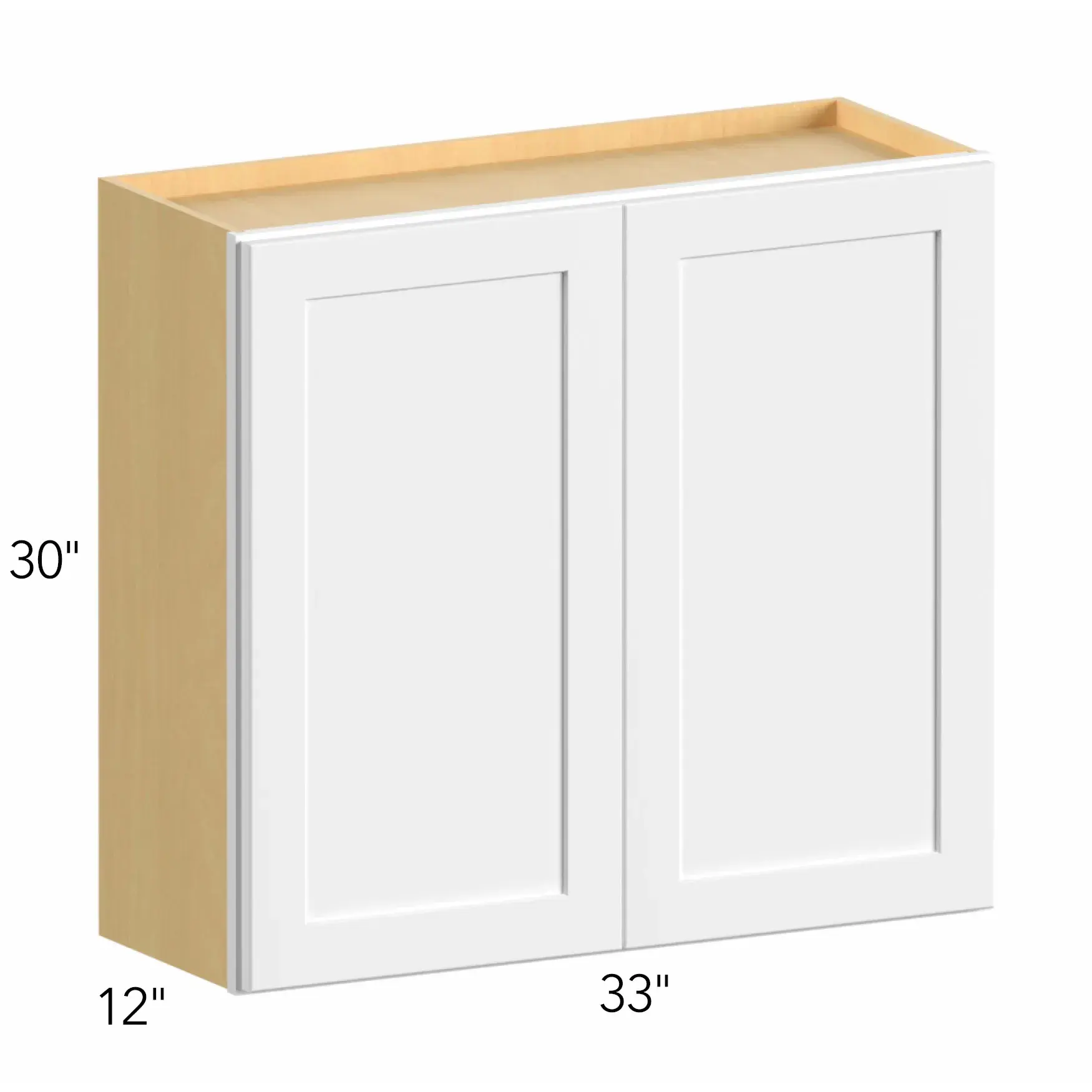 Allure® Galaxy Dove 33"W x 30"H x 12"D Wall Cabinet (W3330)