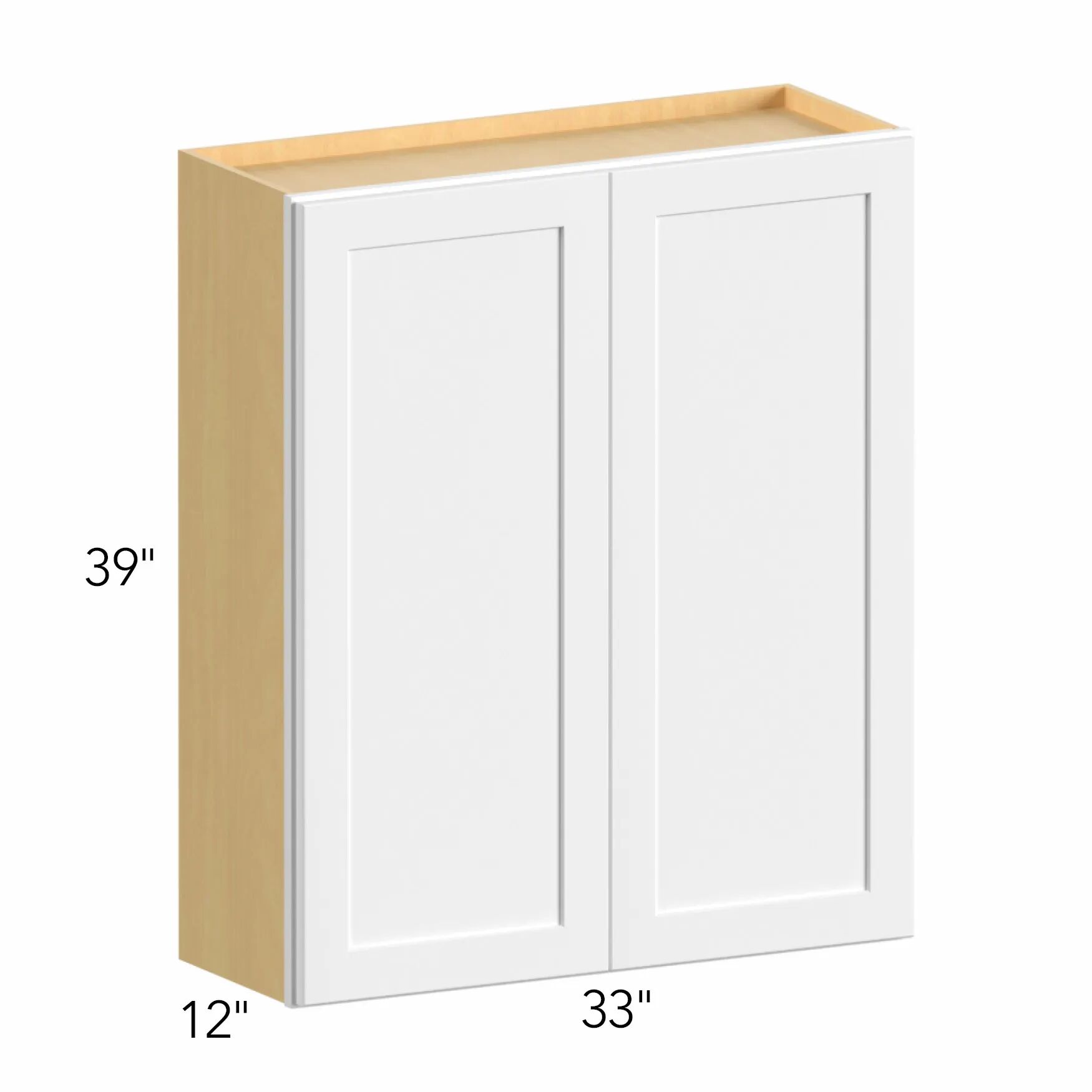 Ovela® Tuscany Antracita 33"W x 39"H x 13"D Wall Cabinet (W3339)