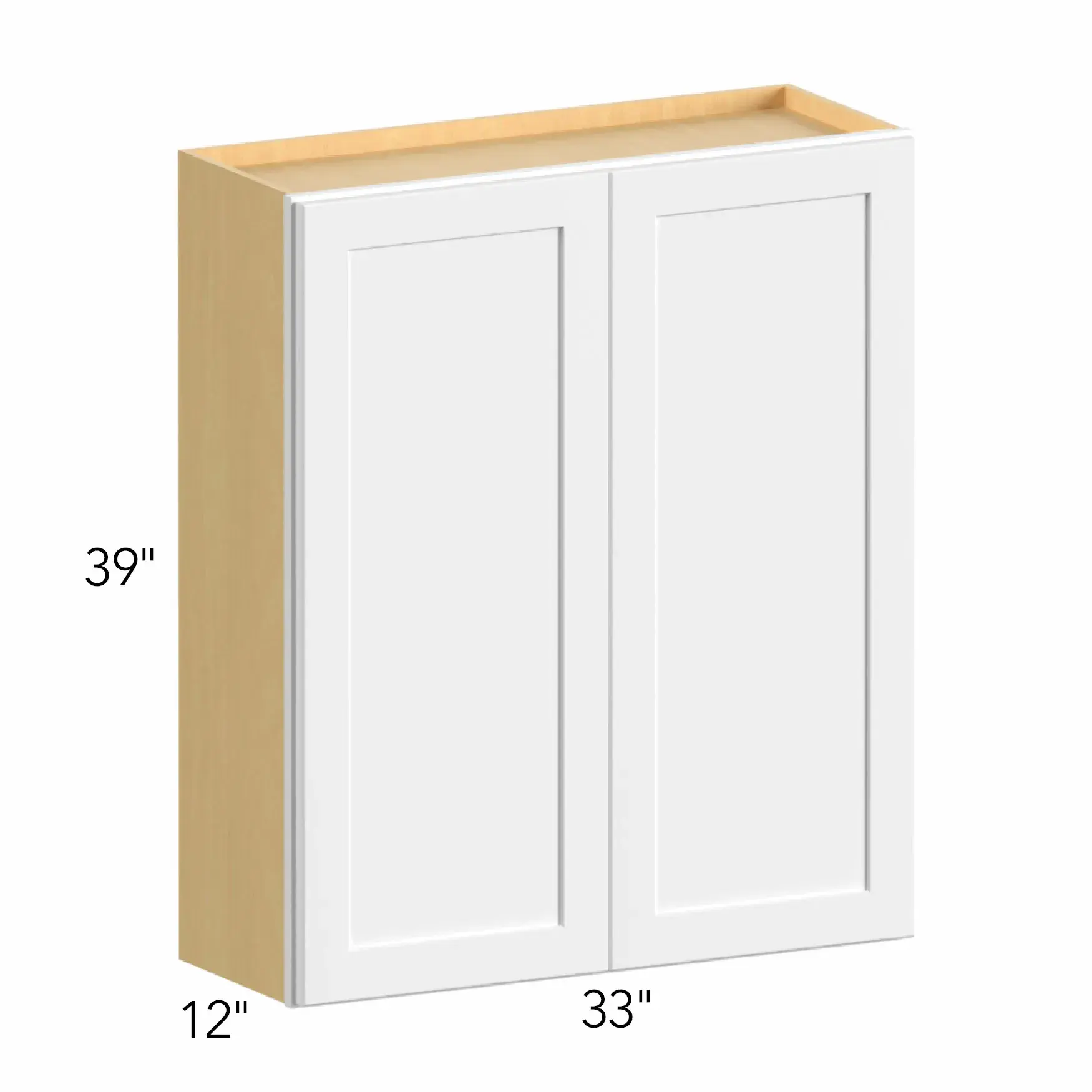 Ovela® Tuscany Antracita 33"W x 39"H x 13"D Wall Cabinet (W3339)