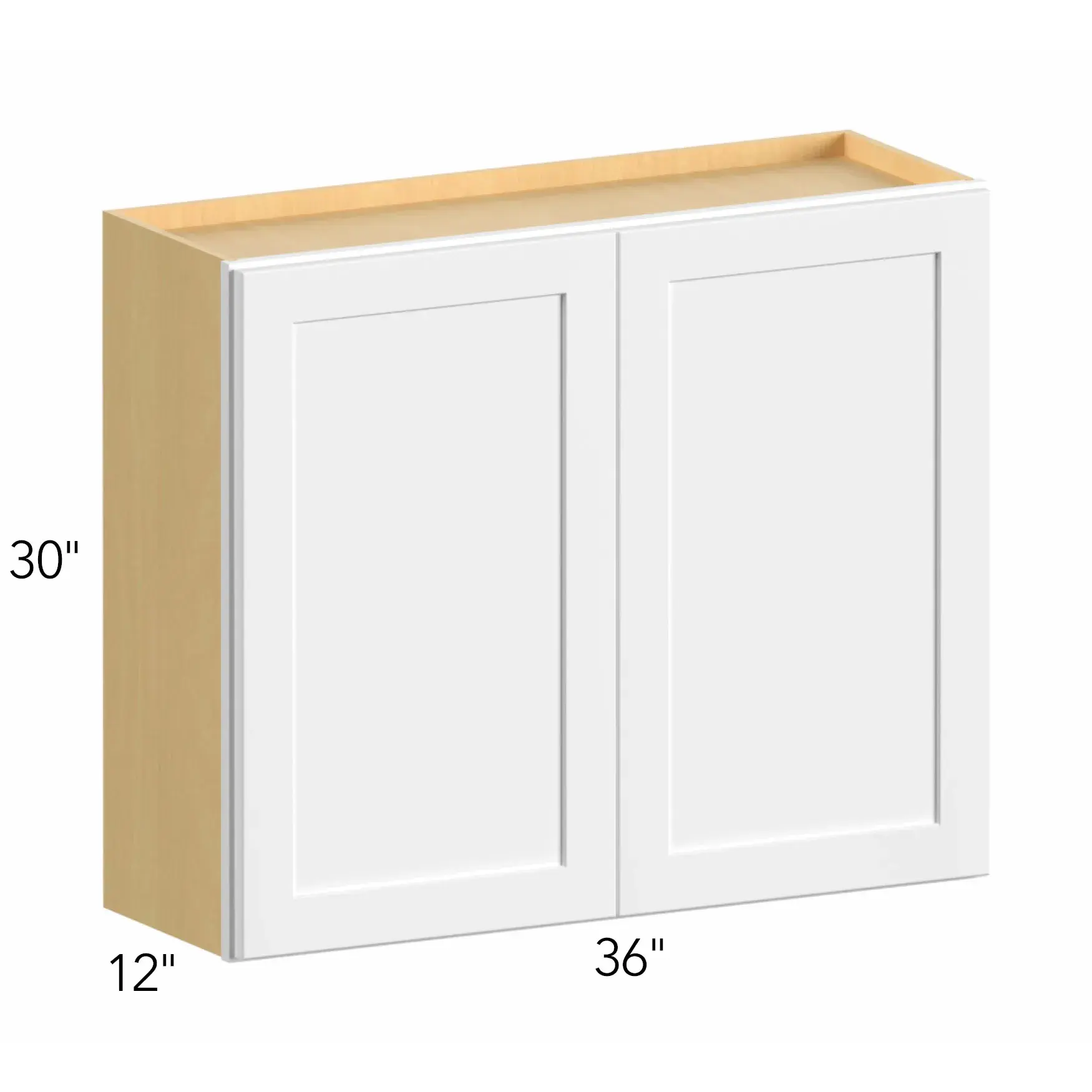 Allure® Galaxy Dove 36"W x 30"H x 12"D Wall Cabinet (W3630)