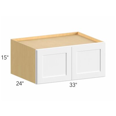 Allure® Galaxy Dove 33"W x 15"H x 24"D Wall Cabinet (W331524)