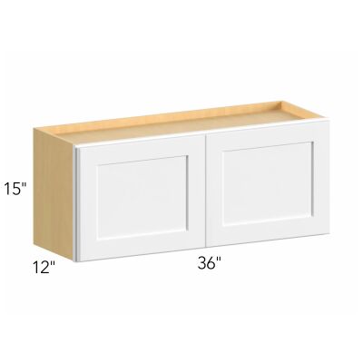 Allure® Galaxy Dove 36"W x 15"H x 12"D Wall Cabinet (W3615)