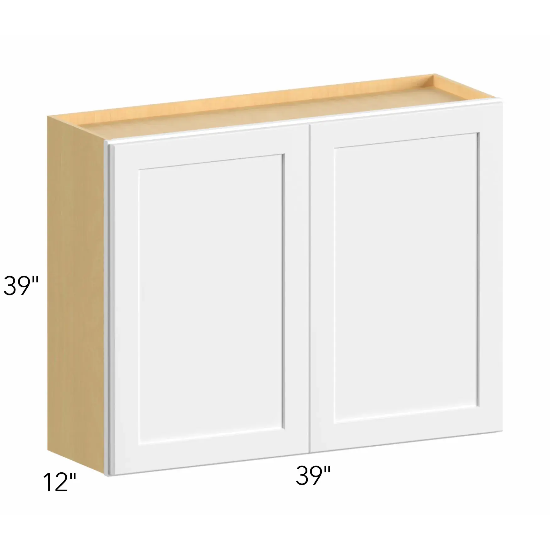 Allure® Galaxy Dove 39"W x 30"H x 12"D Wall Cabinet (W3930)