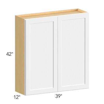 Allure® Galaxy Dove 39"W x 42"H x 12"D Wall Cabinet (W3942)