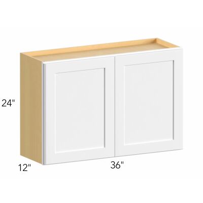 Allure® Galaxy Dove 36"W x 24"H x 12"D Wall Cabinet (W3624)