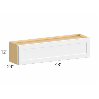 Allure® Echo Dove 48"W x 12"H x 24"D Wall Cabinet (W481224LU)