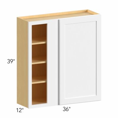 Ovela® Tuscany Antracita 36"W x 39"H x 13"D Blind Corner Cabinet (WBC3639)