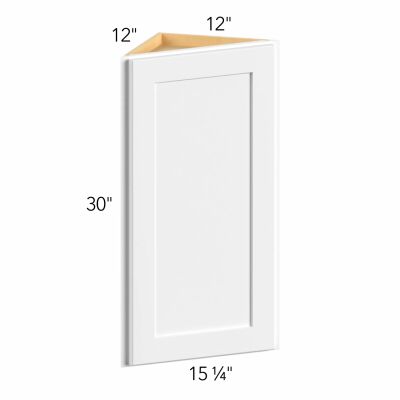 Allure® Galaxy Dove 12"W x 30"H x 12"D Wall Angle End Cabinet (WAE1230)