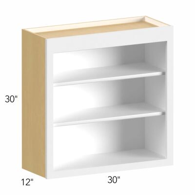 Allure® Galaxy Dove 30"W x 30"H x 12"D Wall Open Shelf (WOS3030)