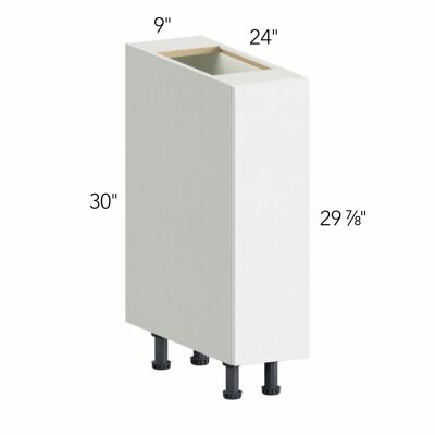 Ovela® Tuscany Antracita 9"W x 34.5"H x 24"D Base Cabinet (B09FD)