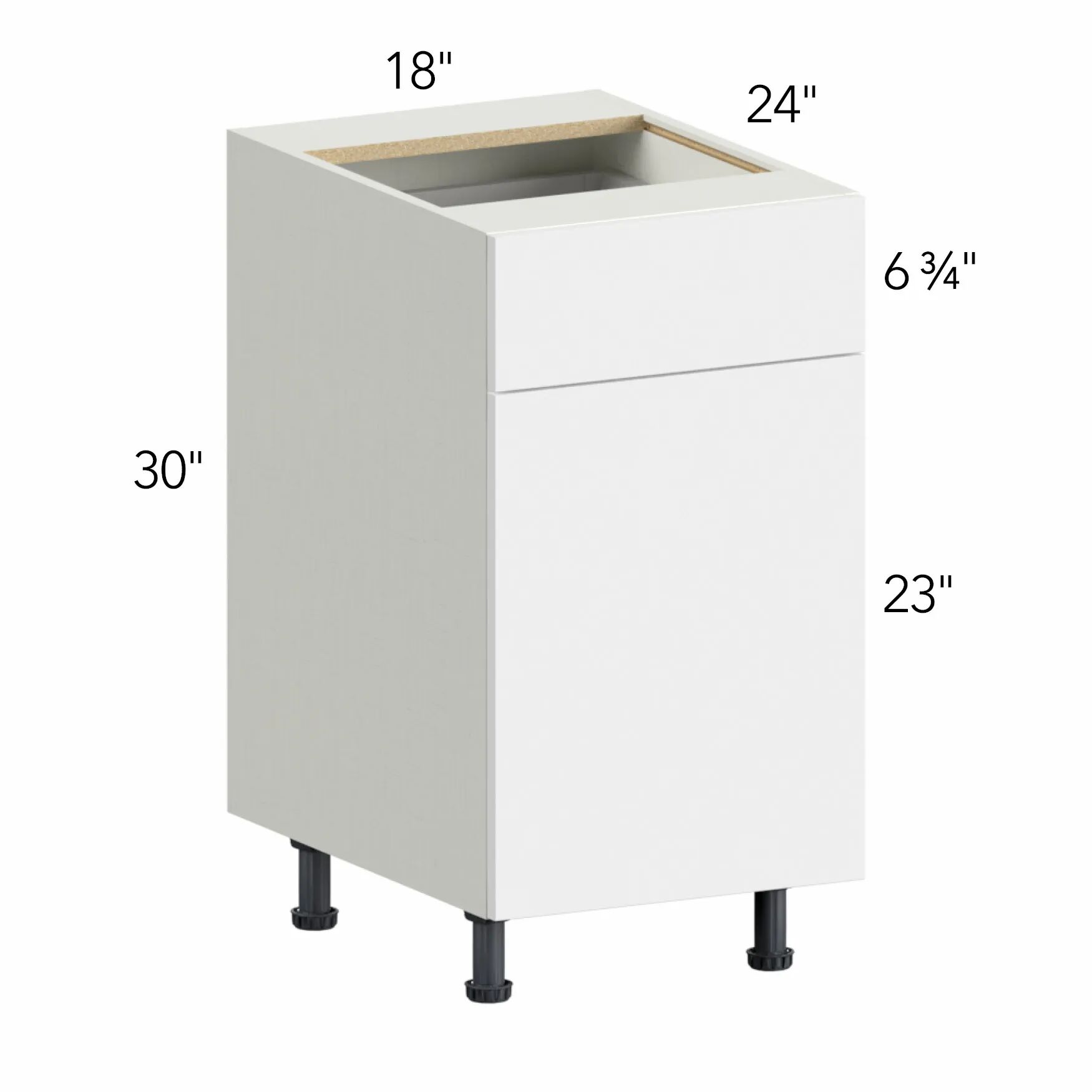 Illume® Tuscany Como Ash 2 18"W x 30"H x 24"D Base Cabinet (B18)