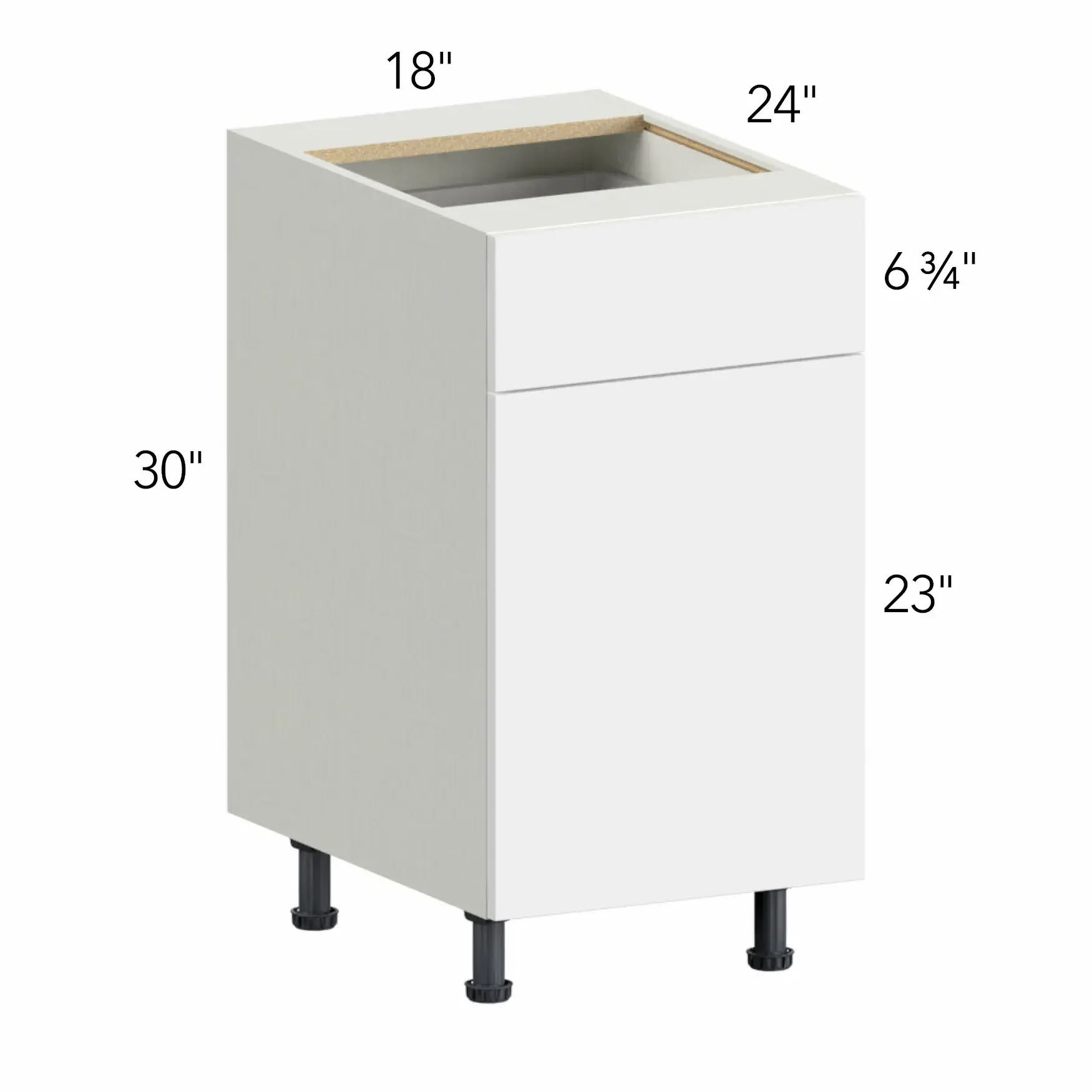 Illume® Tuscany Como Ash 2 18"W x 30"H x 24"D Base Cabinet (B18)