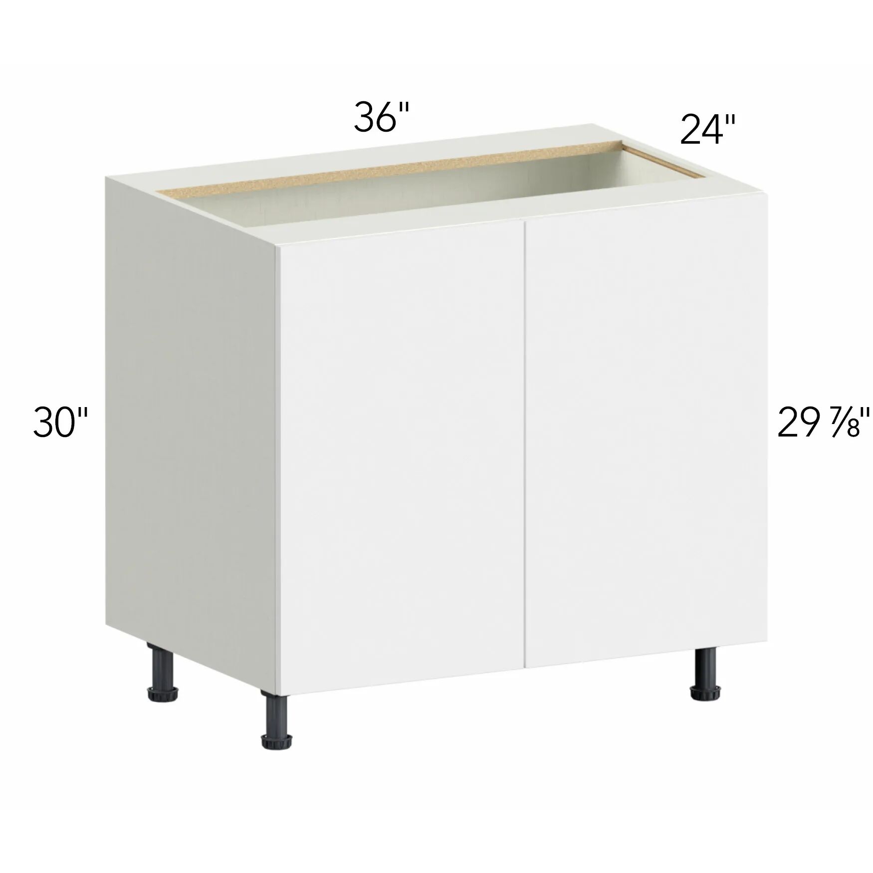 Illume® Tuscany Ida 2 36"W x 30"H x 24"D Base Cabinet (B36FD)