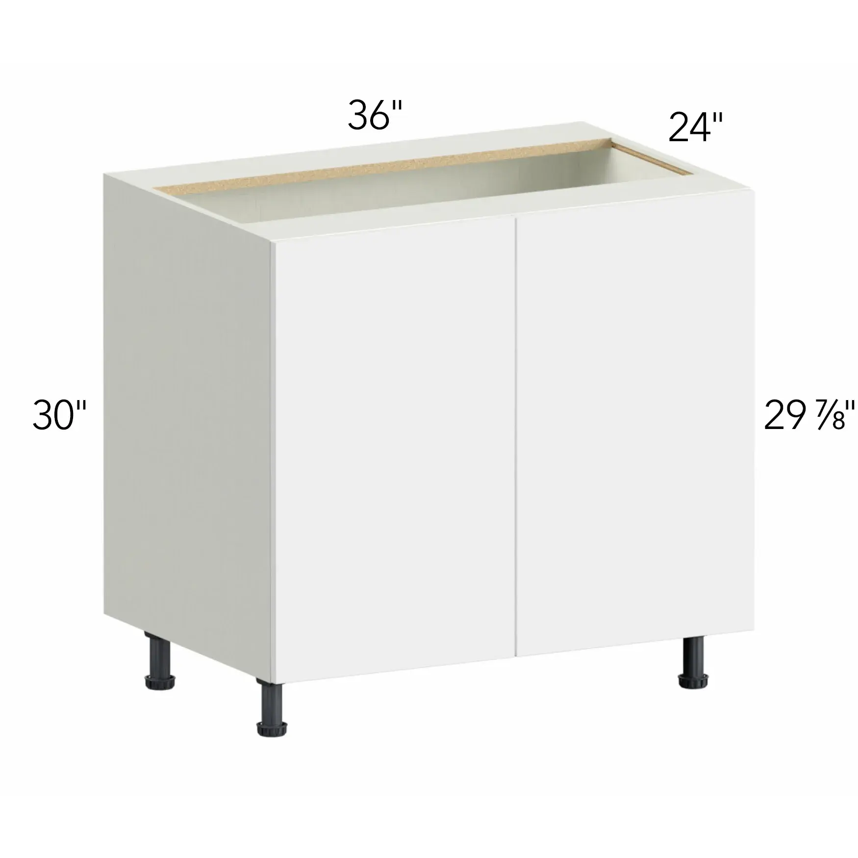 Illume® Tuscany Ida 2 36"W x 30"H x 24"D Base Cabinet (B36FD)